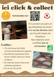 Affiche click and collect Eric Beaufils