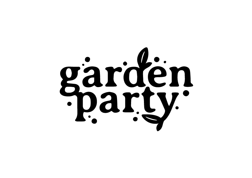 Logo Garden party