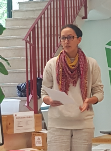 Photo d'Isabelle Thiers, présidente des Champs des Possibles