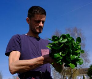 Portrait de Jérôme, producteur de cresson