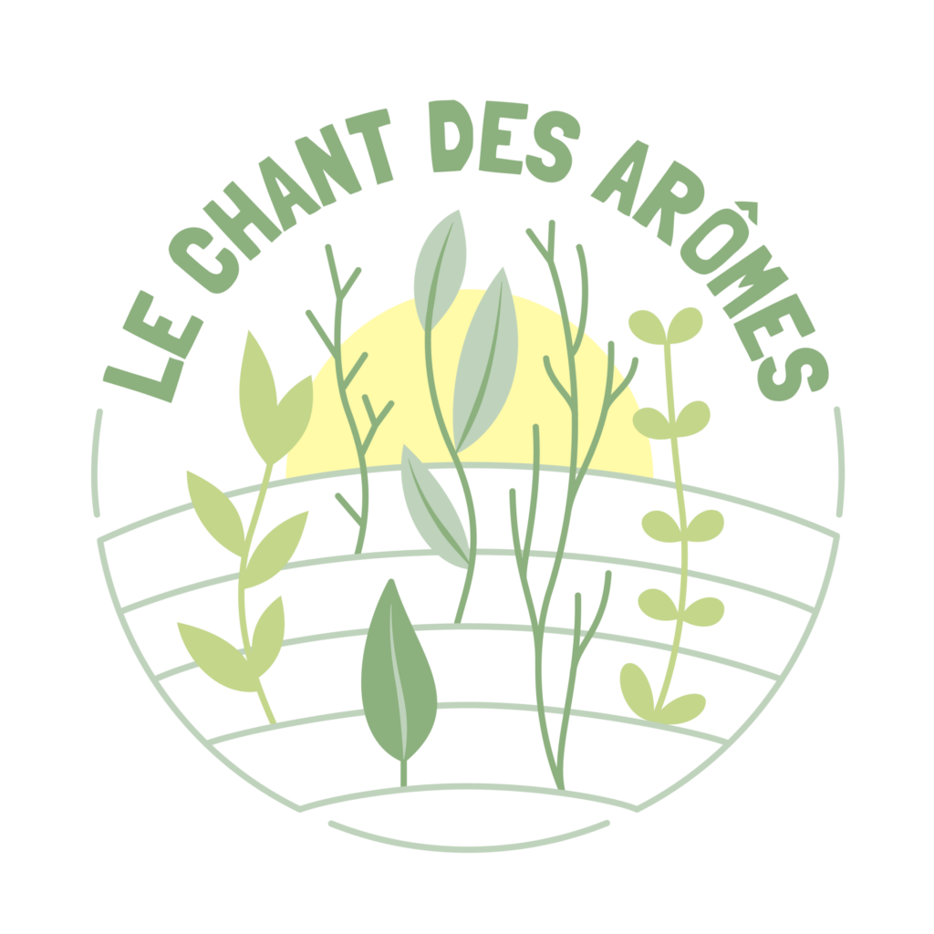 Logo Le chant des arômes - Magali Vauzelle